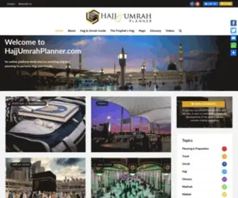 Hajjumrahplanner.com(Hajj and Umrah Planner) Screenshot