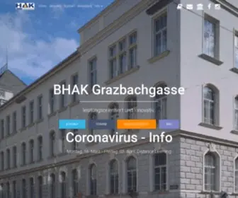 Hak-Graz.at(BHAK Grazbachgasse) Screenshot