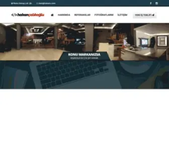 Hakanc.com(Hakan Çalıkoğlu) Screenshot