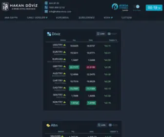 Hakandoviz.com(Döviz) Screenshot