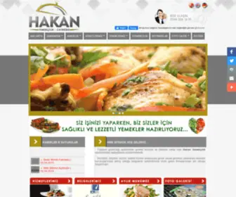 Hakanyemekcilik.com(Sivas Hakan Yemekçilik) Screenshot