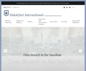 Hakdefnet.org(The global Hacker Defence Network) Screenshot