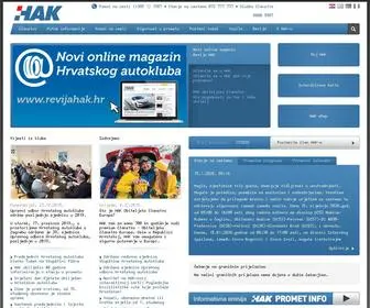 Hak.hr(Hrvatski autoklub (HAK)) Screenshot