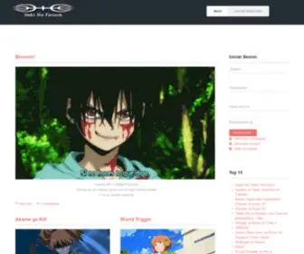 Hakifansub.com(Inicio) Screenshot