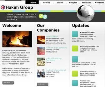 Hakim-Group.com(Hakim Group) Screenshot