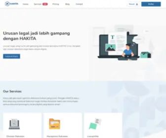 Hakita.id(Urusan legal jadi lebih gampang) Screenshot