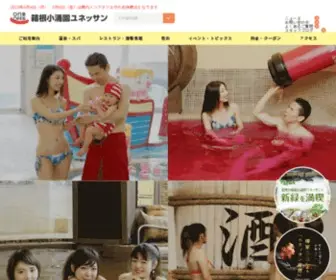Hakone-Kowakien.com(ホテル) Screenshot