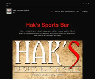 Hakssportsbar.com(Sports Bar) Screenshot