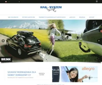 Haksystem.pl(Hak-System | specjaliści od haków holowniczych) Screenshot