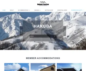 Hakubatourism.jp(Japan's Premier Alpine Resort) Screenshot