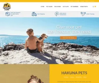 Hakunapets.com(Hakuna Pets) Screenshot