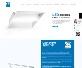 Halconlighting.com(High Quality Commercial LED Lighting Fixtures Manufacturer) Screenshot