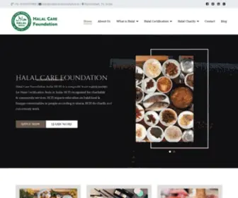 Halalcarefoundation.in(Just another WordPress site) Screenshot