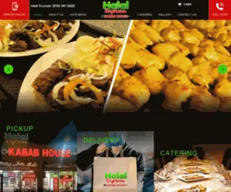 Halalexpresskabab.com(Halal Express Kabab House) Screenshot