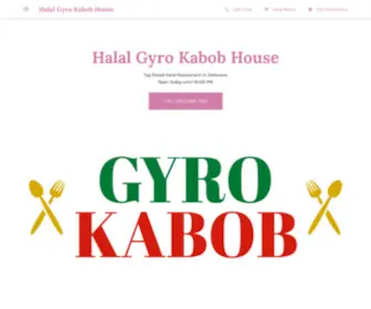 Halalgyrokabobhouse.com(Halal Gyro Kabob House) Screenshot