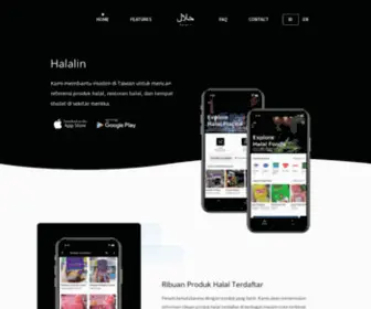 Halalin.co(Halal Food and Place all around Taiwan) Screenshot