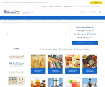 Halaltradezone.com(The Ultimate Halal Marketplace) Screenshot