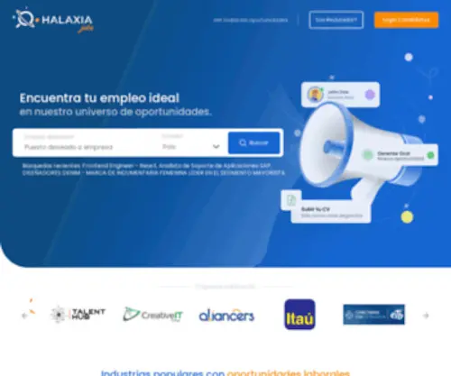 Halaxia.com(Ofertas de empleo y bolsa de trabajos) Screenshot