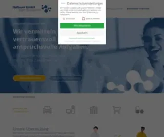 Halbauer-GMBH.de(Halbauer GmbH) Screenshot
