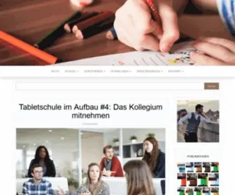 Halbtagsblog.de(Schule) Screenshot
