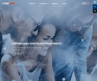 Halcom.si(Pogled v prihodnost) Screenshot