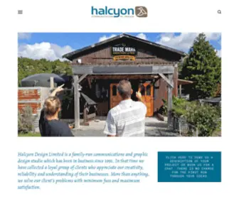 Halcyondesign.co.nz(Halcyondesign) Screenshot