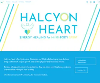 Halcyonheart.com(Halcyon Heart Healing) Screenshot