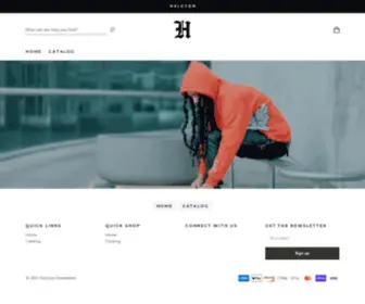 Halcyonstreetwear.com(Halcyon Streetwear) Screenshot