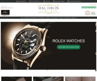 Haldavis.com(Shop for Wedding Bands) Screenshot