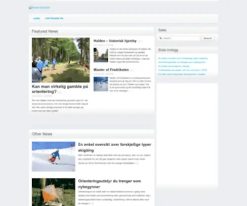 Halden-Skiklubb.no(Halden Ski Klubb) Screenshot