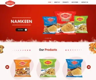 Haldirams.in(Buy Healthy Sweet Snacks Online) Screenshot