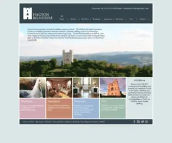 Haldonbelvedere.co.uk(Haldon Belvedere) Screenshot