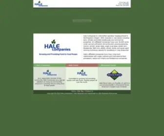 Hale-CO.com(Hale Companies) Screenshot