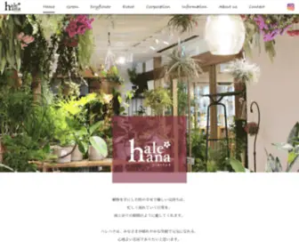 Hale-Hana.com(所沢市緑町の花屋) Screenshot