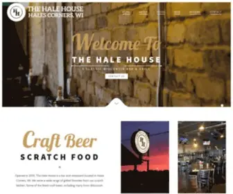 Hale-House.com(The Hale House Restaurant Bar & Grill) Screenshot