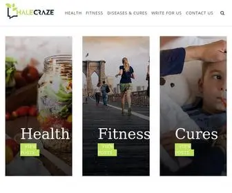 Halecraze.com(Health and Fitness) Screenshot
