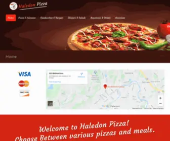 Haledonpizza.com(Haledon Pizza) Screenshot