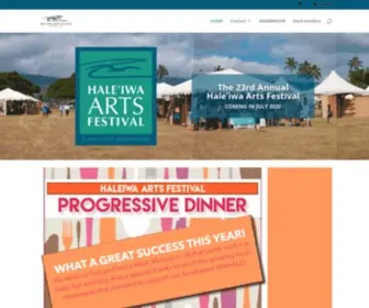 Haleiwaartsfestival.org(Haleiwa Arts Festival) Screenshot