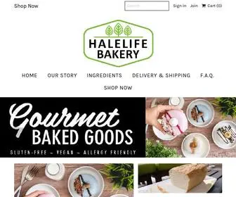 Halelifebakery.online(HaleLife Bakery) Screenshot