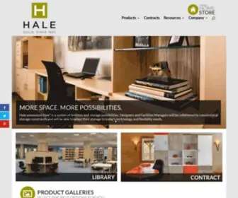 Halemfg.com(Hale Manufacturing) Screenshot