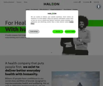 Haleon.com(A healthcare company) Screenshot