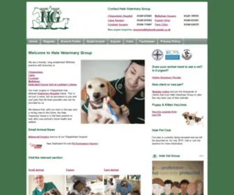 Haleveterinaryhospital.co.uk(Haleveterinaryhospital) Screenshot