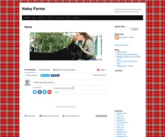 Haley-Farms.com(Haley Farms) Screenshot