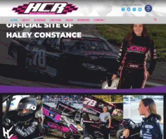 Haleyconstanceracing.com(Haley Constance Racing) Screenshot