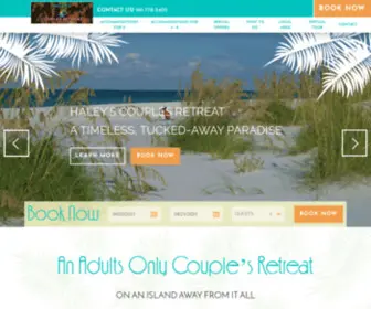 Haleysmotel.com(Haley's Motel on Anna Maria Island) Screenshot