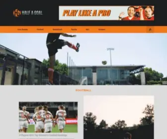 Halfagoal.com(Half A Goal) Screenshot