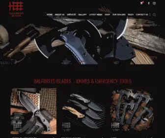 Halfbreedblades.com.au(Quality Survival Knives & Emergency Tools) Screenshot