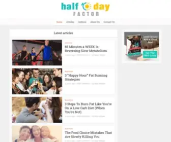 Halfdayfactor.com Screenshot