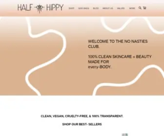 Halfhippy.com(CLEAN SKINCARE) Screenshot