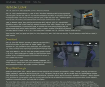 Halflifeuplink.com(Half-Life) Screenshot
